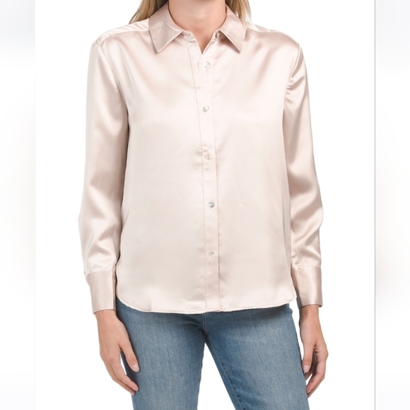 Rachel Zoe Long Sleeve Button Down Shirt - Picture 1 of 16